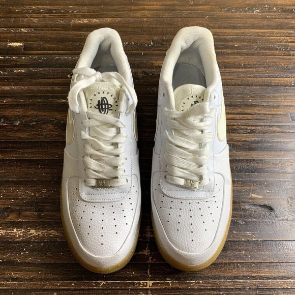 NIKE AIR FORCE 1 LOW WHITE AIR HUARACHE 2008 (354714 - 111) SIZE 12 - Picture 4 of 8